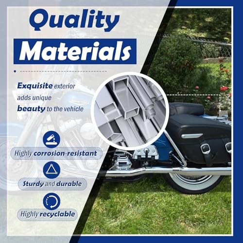 Lay Down License Plate Mount Brackets Fit for 1999-2008 Harley Touring Road