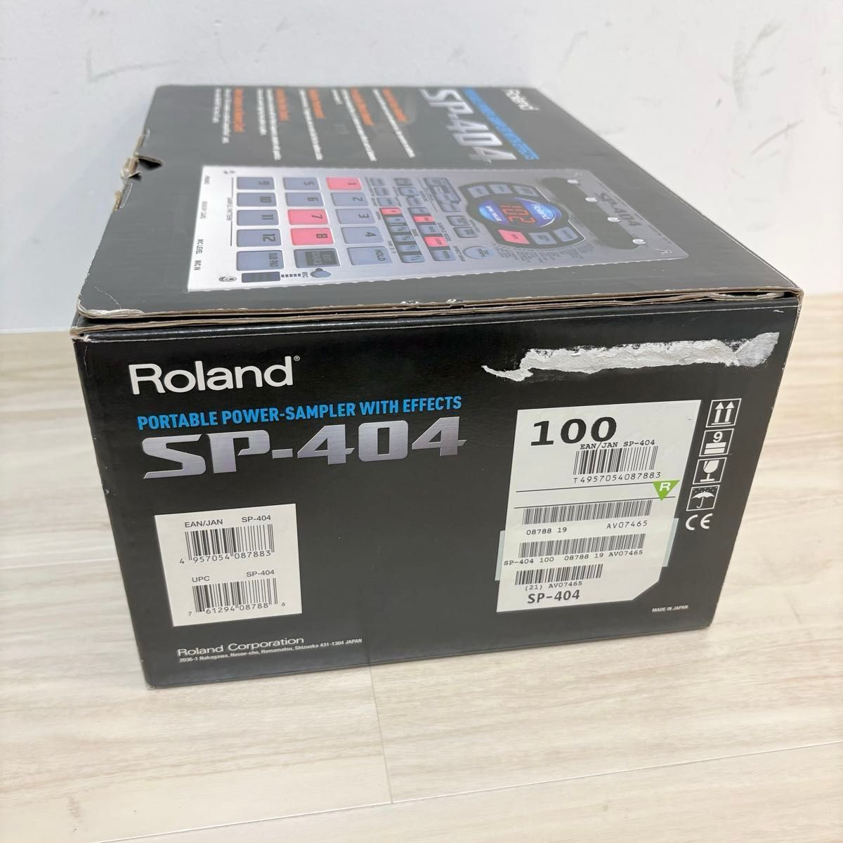 Roland SP-404 Portable Sampler Sequencer Effects Tested Original Box Japan Used