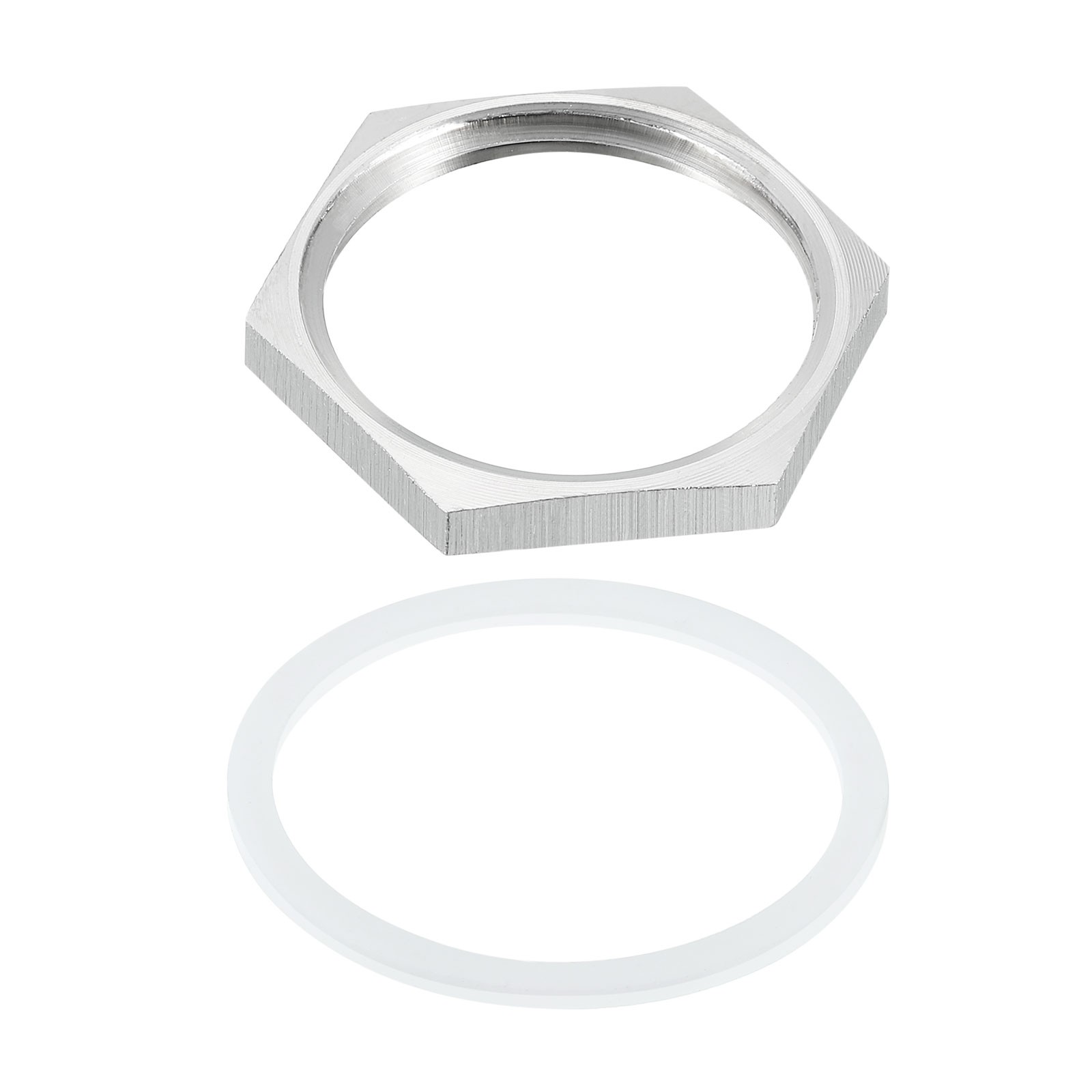 Cast Pipe Fitting Hex Locknut with Washer NPT 1", 1.42" OD