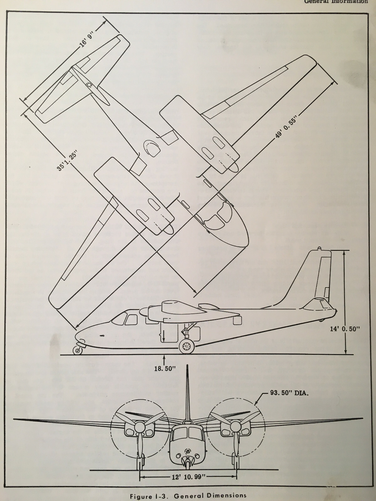 Rockwell Pressurized Aero Commander 680F Maintenance Manual
