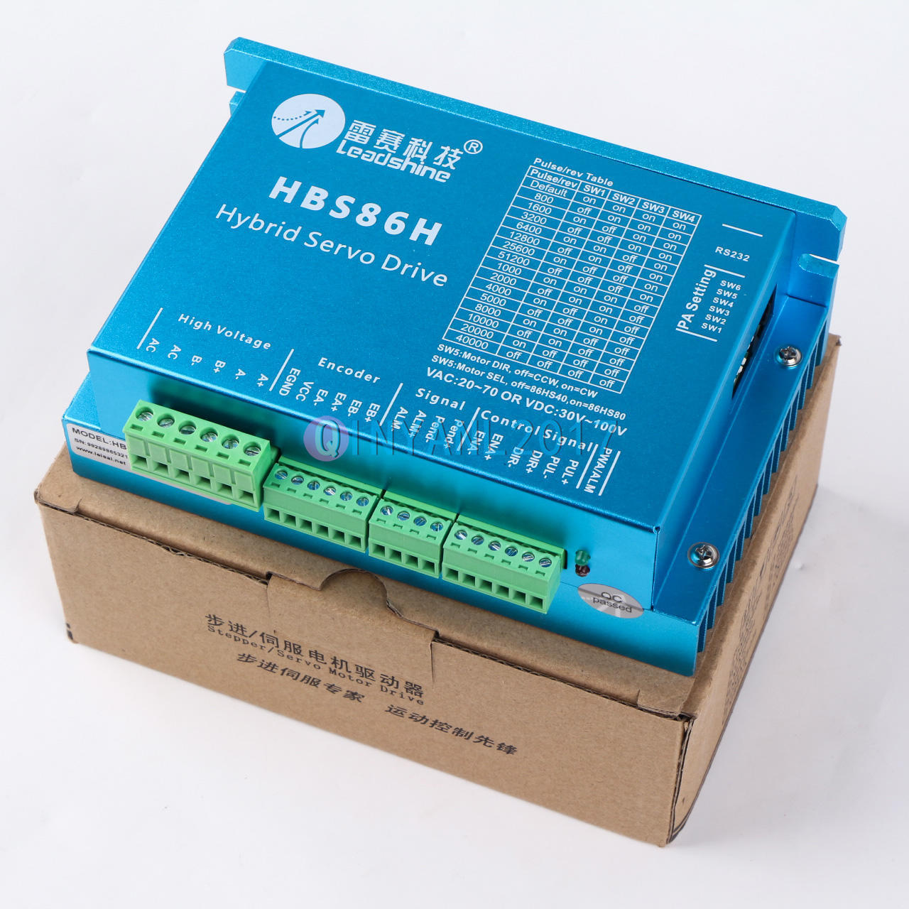 One New Closed Loop Hybrid Step Servo Drive HBS86H