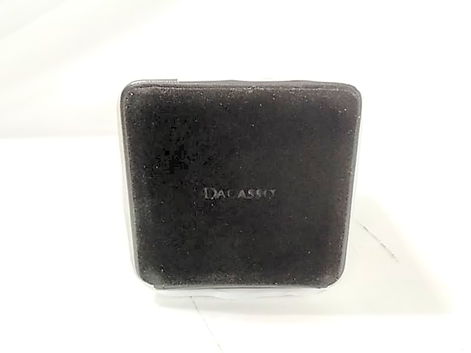 Dacasso A1010 Black Leather Square Pencil Cup