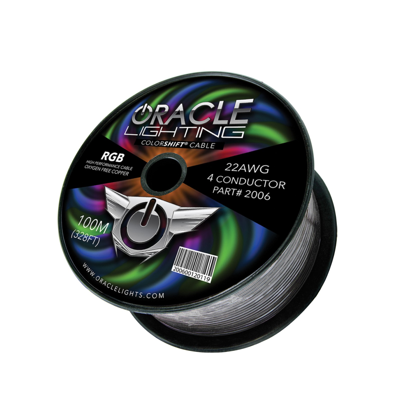 Oracle for 22AWG 4 Conductor RGB Installation Wire 100M (328ft) Spool - RGB