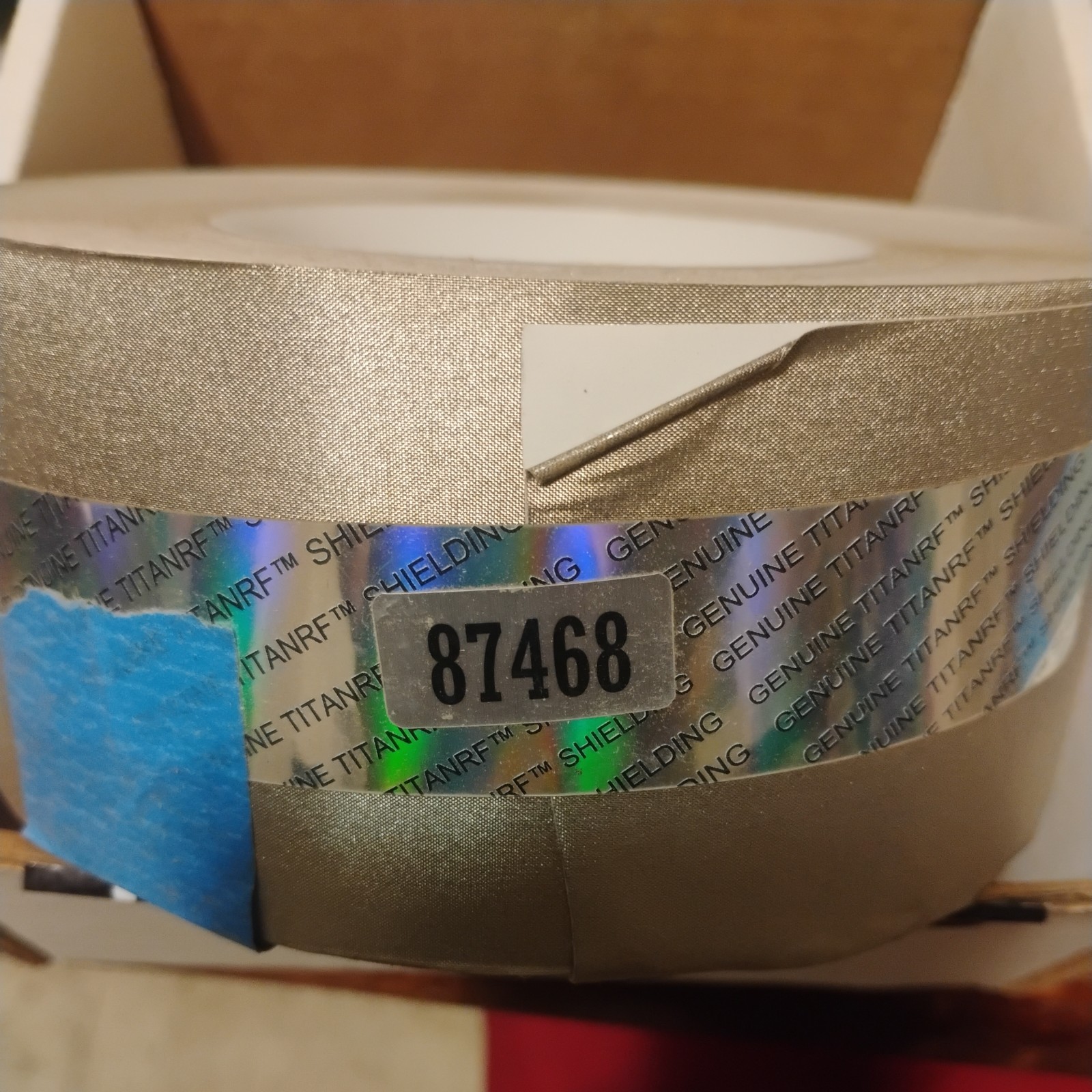 Faraday Tape 2.5in x 164ft Conductive Adhesive RF Shielding TitanRF Mission Roll