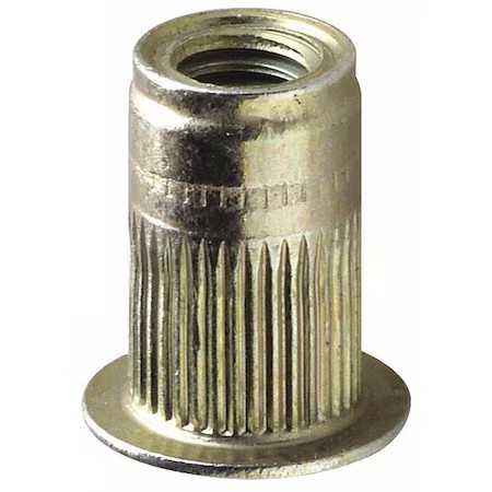 Avk Als4t-813-350 Rivet Nut, 1/2"-13 Thread Size, 0.865 In Flange Dia., 1.3 In