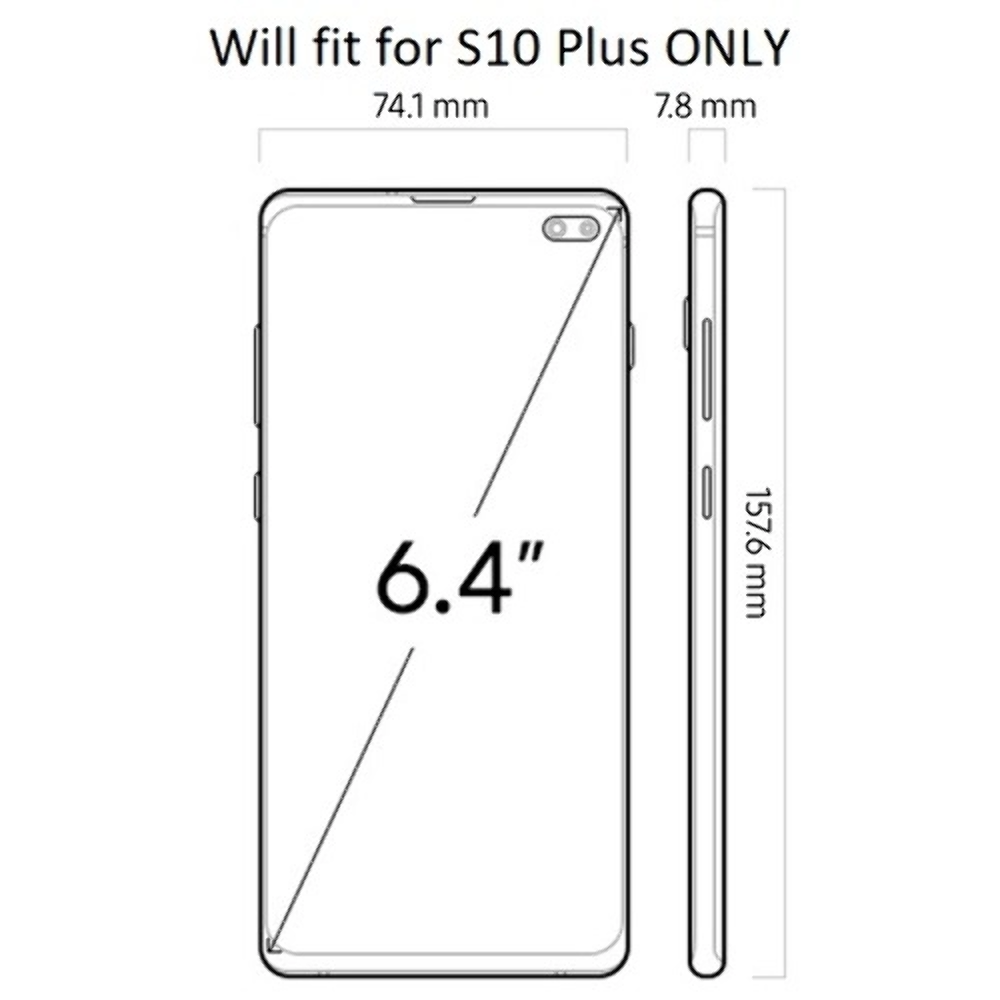 For Samsung S10 Plus UV Tempered Glass Screen Protector Kit