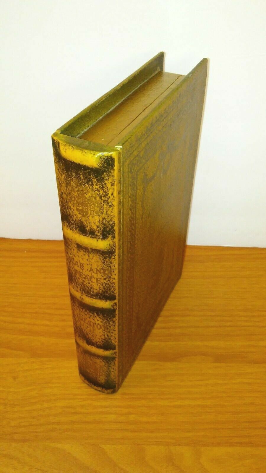 War and Peace Hideaway Secret Hidden Book Safe
