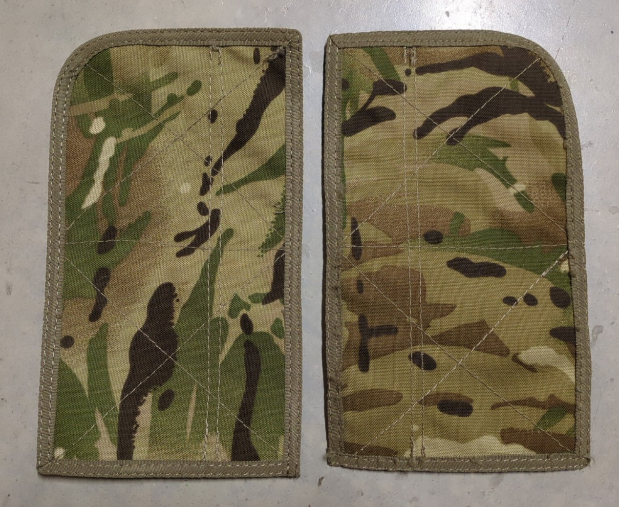 British MTP Osprey Body Armour Vest Blanking Panels L/R Pieces Accessories Parts