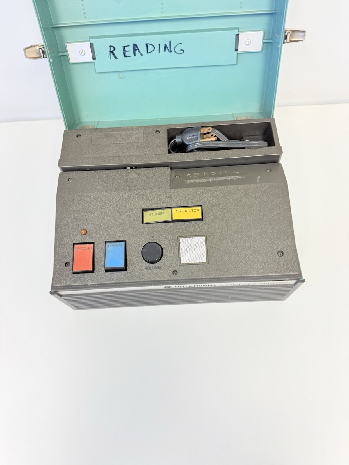 Vintage Bell & Howell 1757B Language Master Dual Speed Tested