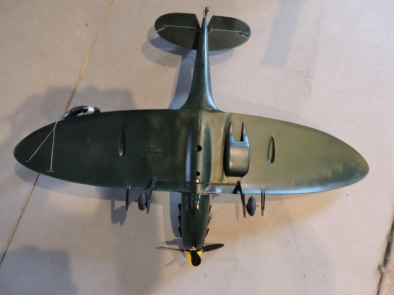 Vintage Cox Thimble Drone With Box & Motor 7800