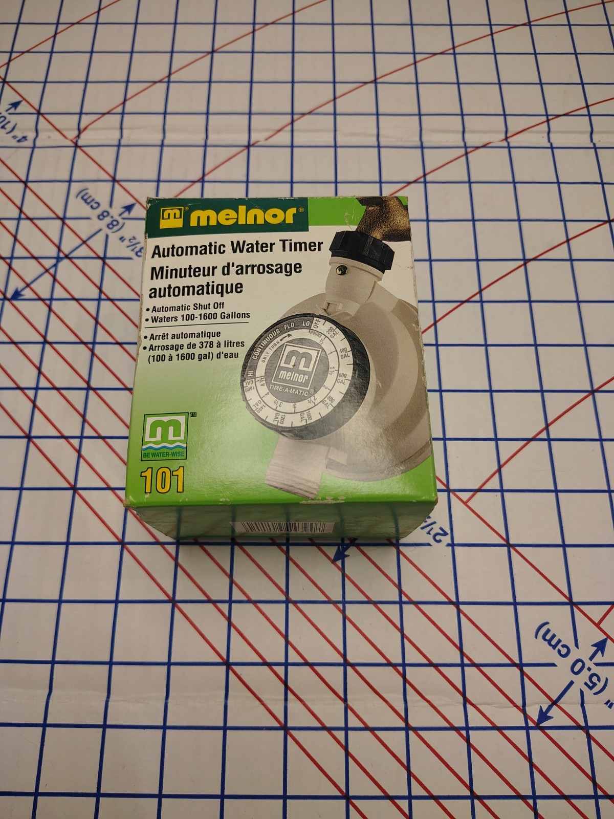 Melnor 101 Automatic Water Hose Timer With Automatic Shut Off Garden / Open Box
