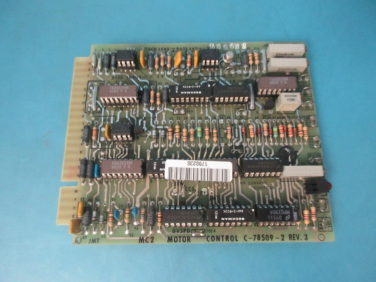 NEW INLAND CIRCUIT BOARD CARD C-78509-3 C-78509-2 REV. 3 5306B2 2A-138 MODULE