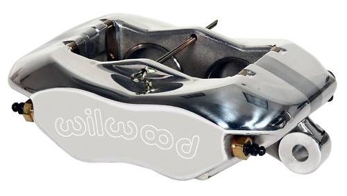 NEW WILWOOD DYNALITE BRAKE CALIPER,STREET ROD,STRIP,HOT ROD,POLISHED,.37",1.62"