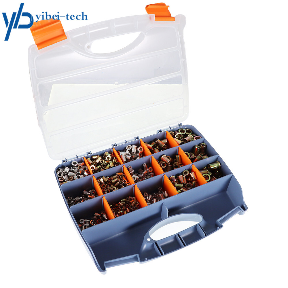 900Pcs Rivet Nut Gun Kit Rivnut Tool Nut Setter Thread Setting Nutsert Tool