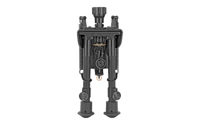 Harris Engineering Bipod Rotating 6-9" Sling Swivel Stud Mount Self-Level Black