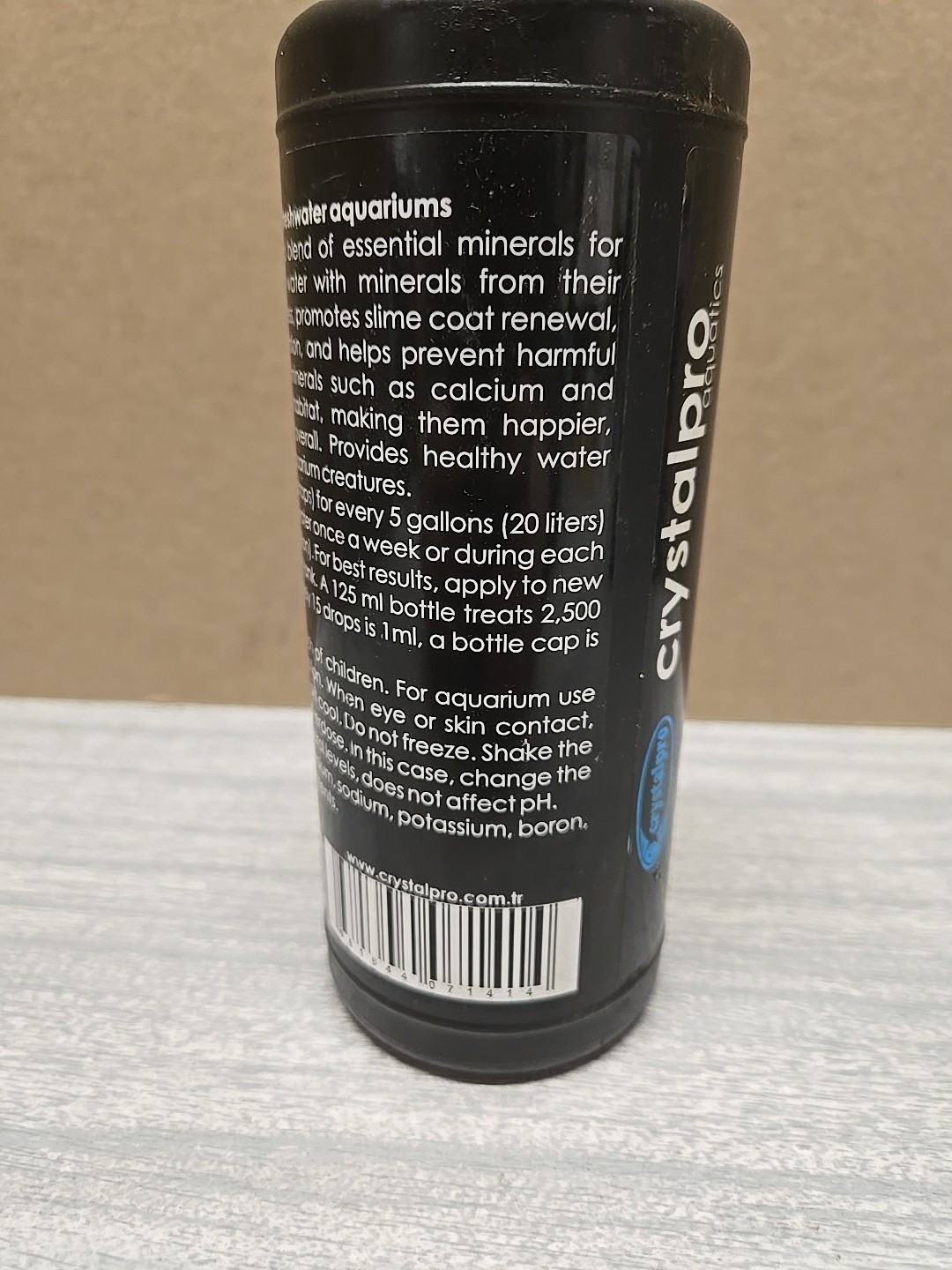 Crystalpro Aquatics Betta Minerals- Freshwater- 500mL Bottle