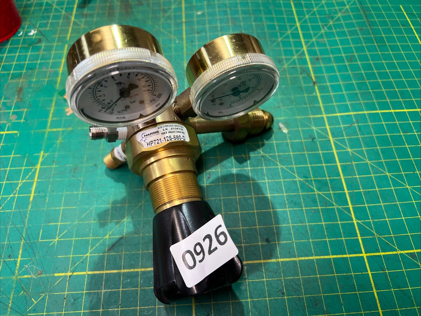 Model HP721 Regulator HP721-125-580-D
