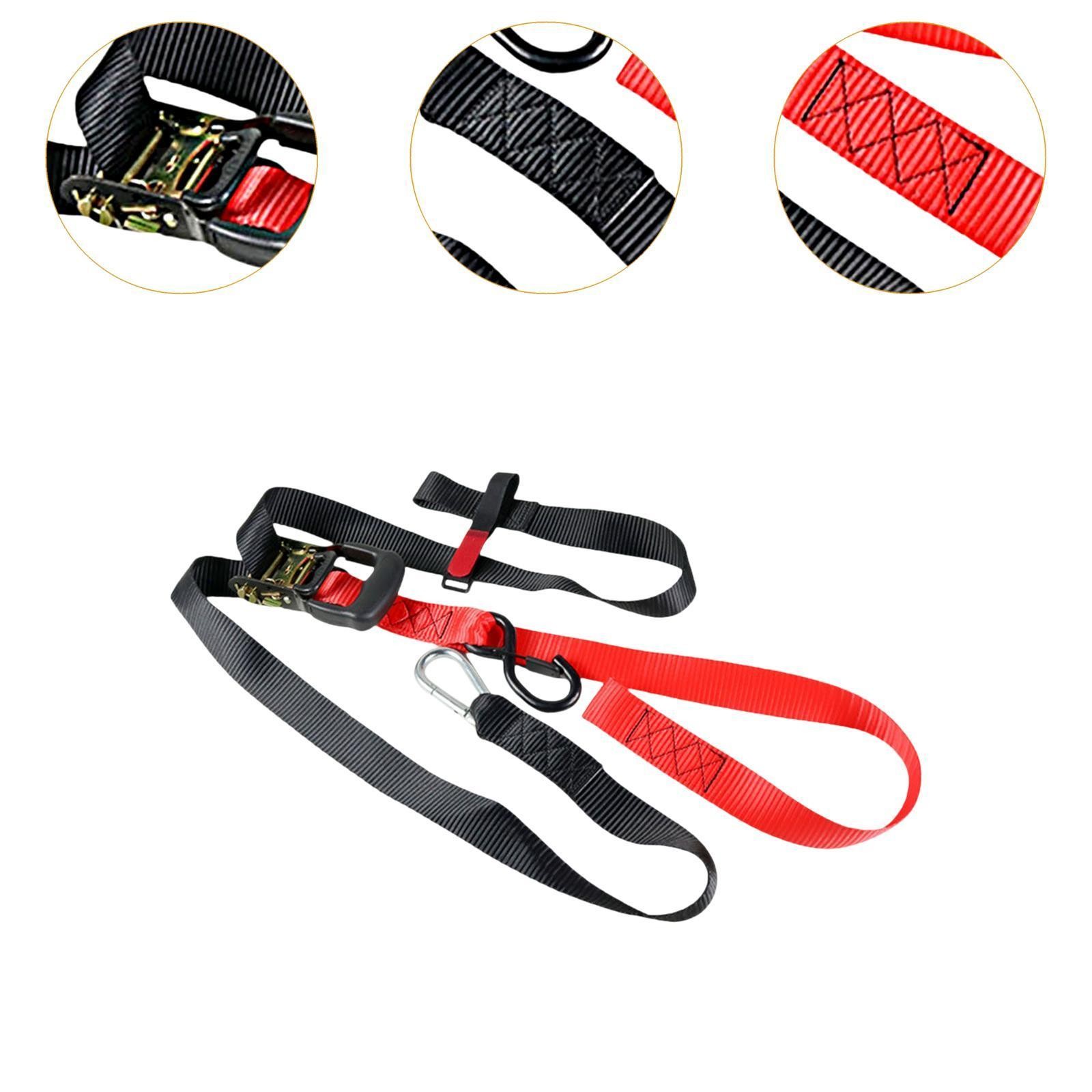 Motorcycle Tie Down Strap cam Buckle Tie Downs Cargo Luggage Rope