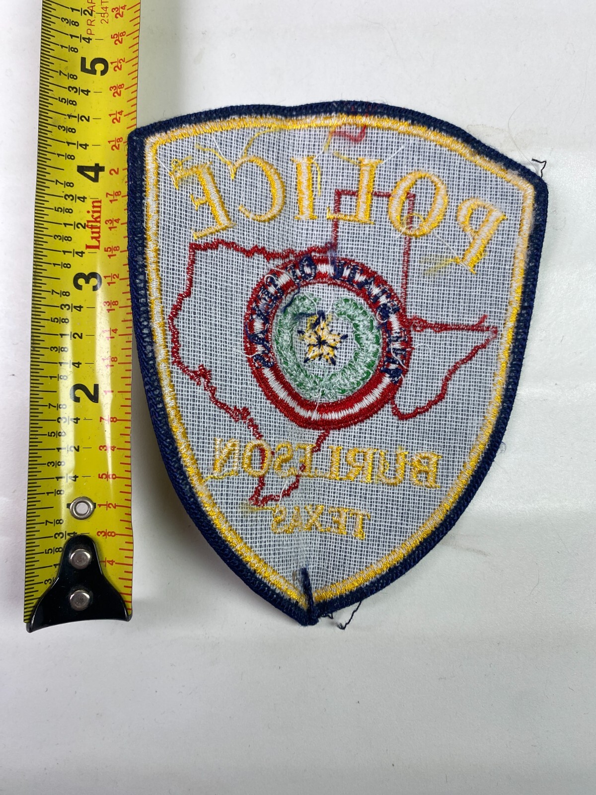 Burleson Police Texas TX Patch C7