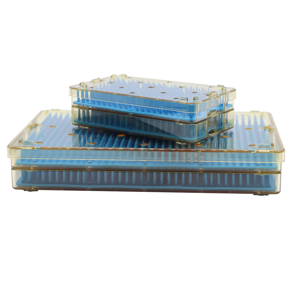 Double layer surgical box surgical tray sterilization case box with mat PPSU