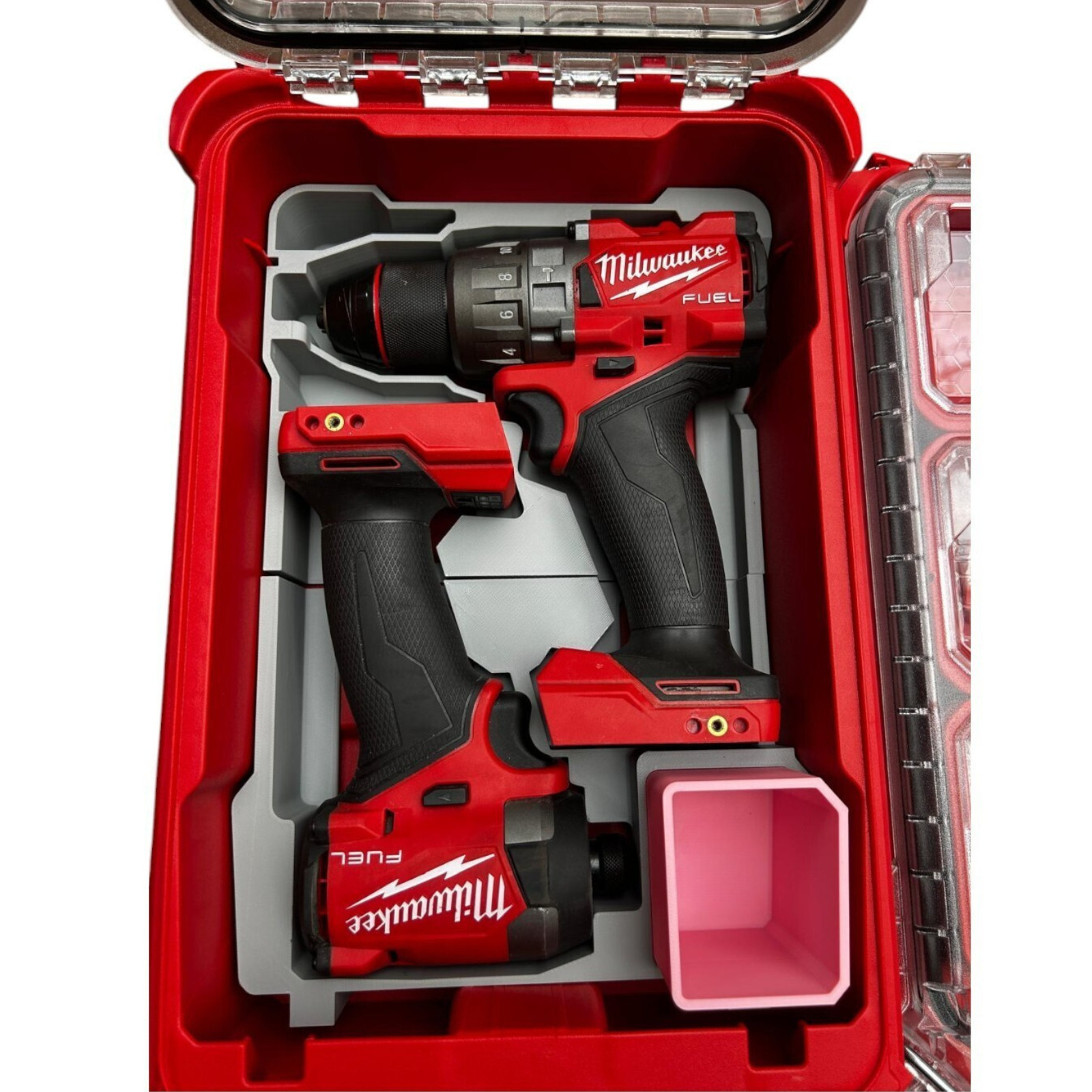 Milwaukee Packout Insert – Gen 4 M18 Drill & Impact Holder - Compact Packout