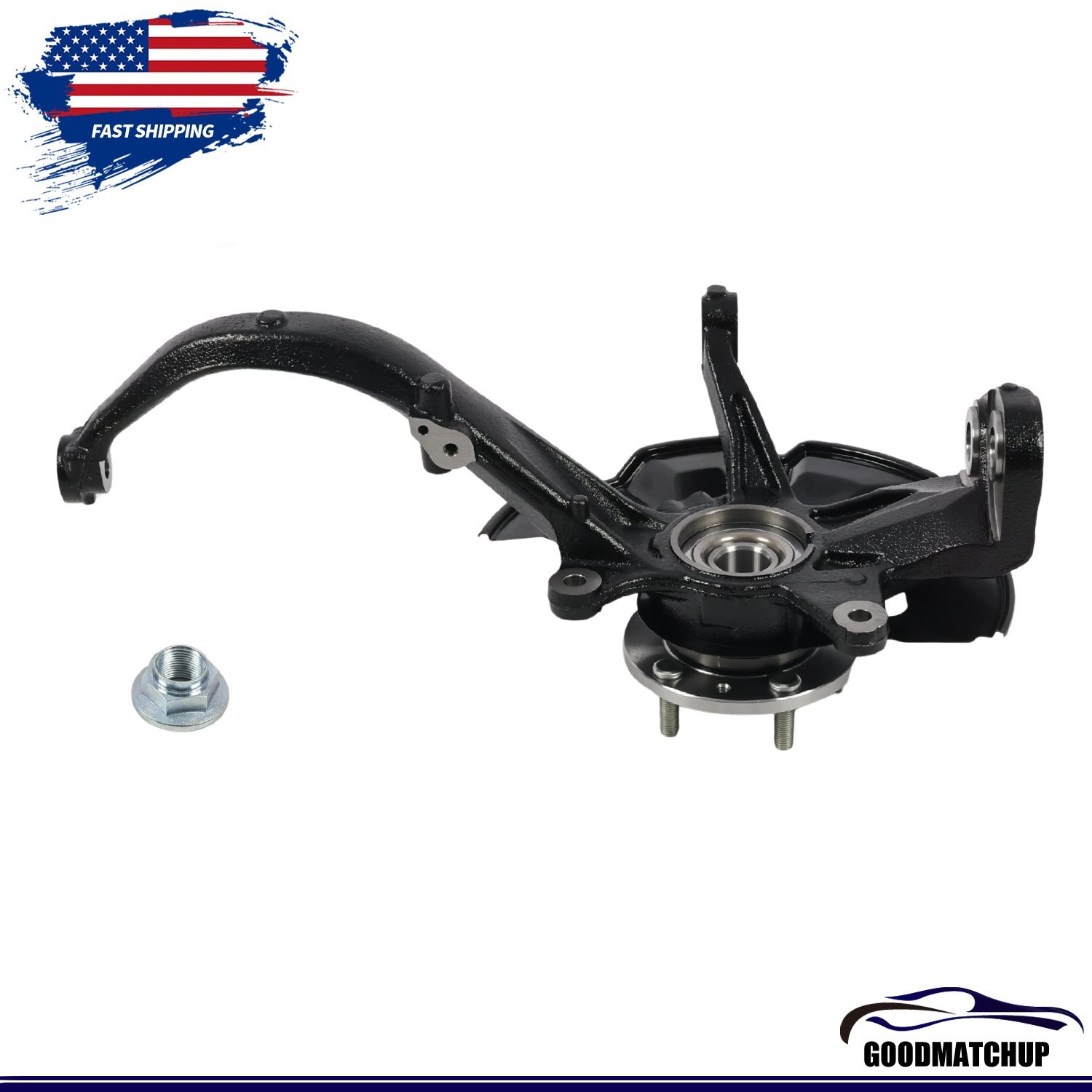 For 2003-2012 Mazda 6 Fusion MKZ Zephyr Milan Front Right Side Loaded Knuckle