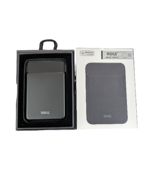 Pp3O Ridge Wallet Magsafe Cardholder For 1-3 Cards - Matte Black OPEN BOX
