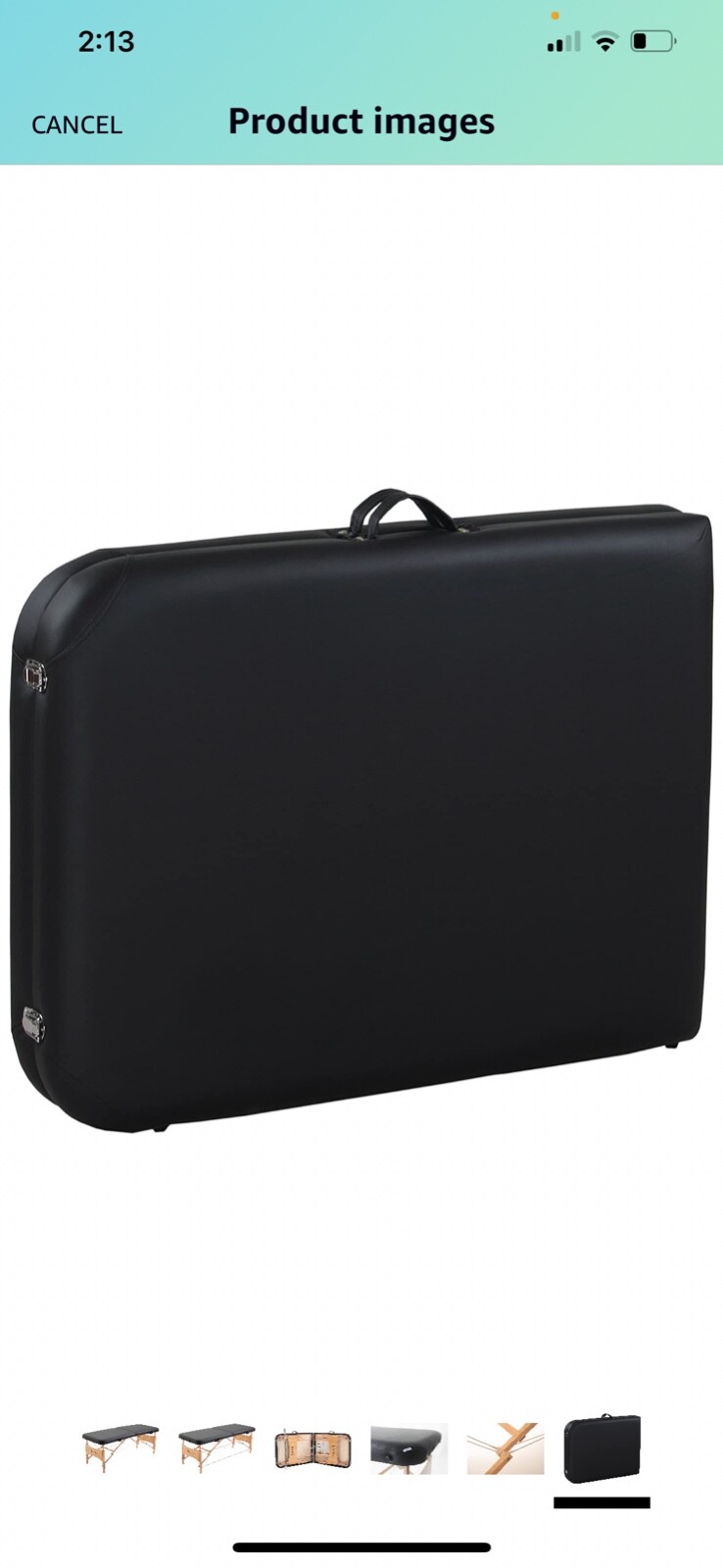 massage bed portable