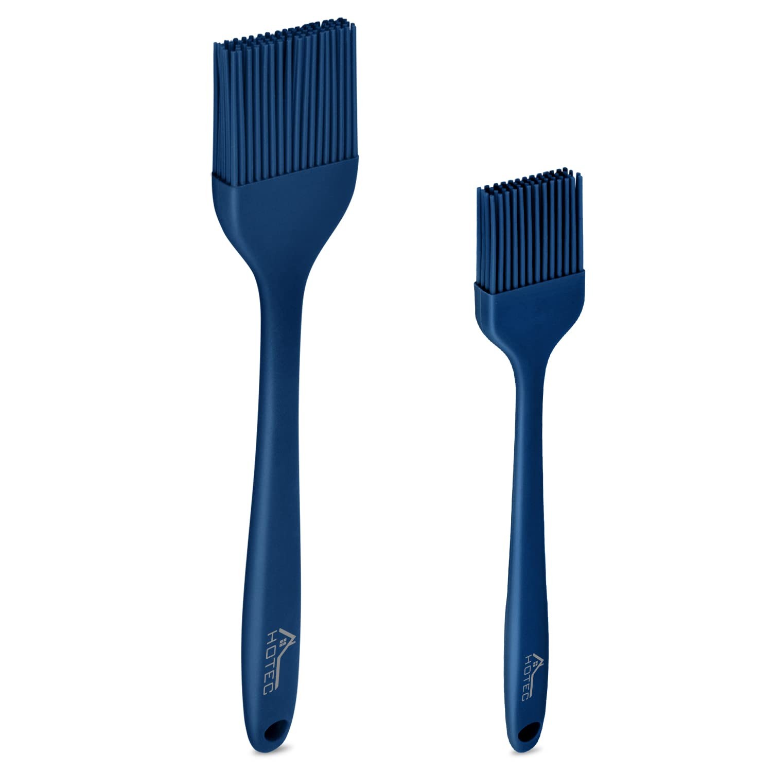 2 pieces Set Basting Brushes Silicone Heat Resistant Pastry Brushes Spread Oi...