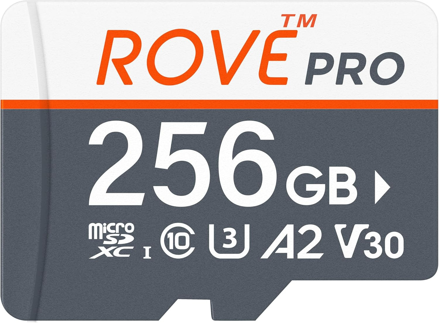 256GB PRO Micro SD Card with SD Adapter - 100MB/s, U3, A2, 4K Ready