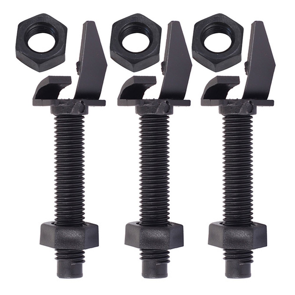 Securely Mountable Plastic Arrow Rest for Recurve and Compound Bows 3 Pieces