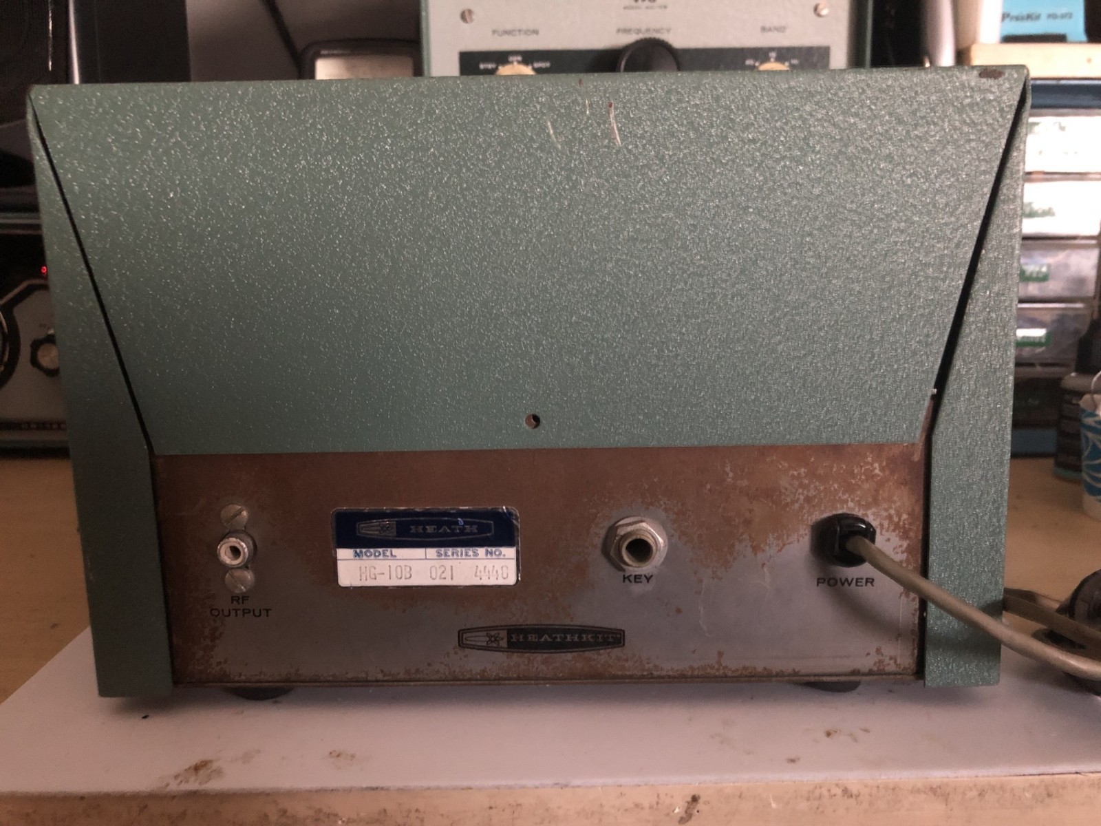 Heathkit HG-10 VFO Variable Frequency Oscillator Ham Radio 2-80 Meter