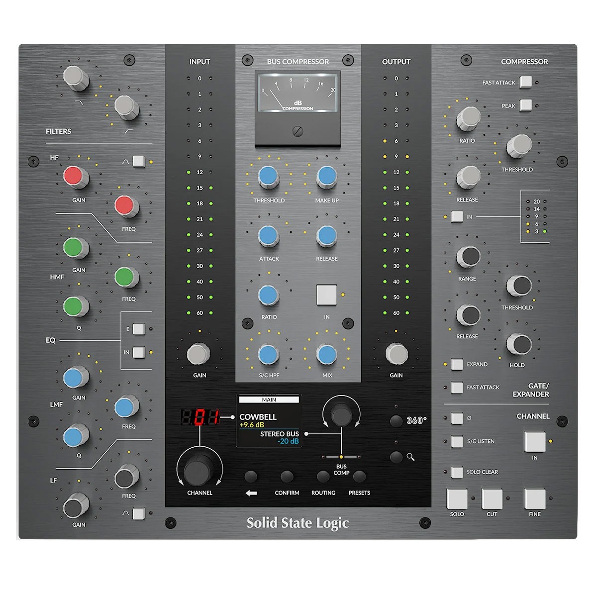 SSL UC1 Hardware Plug-in Controller (B-Stock)