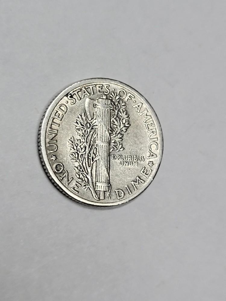 1937 Mercury Dime