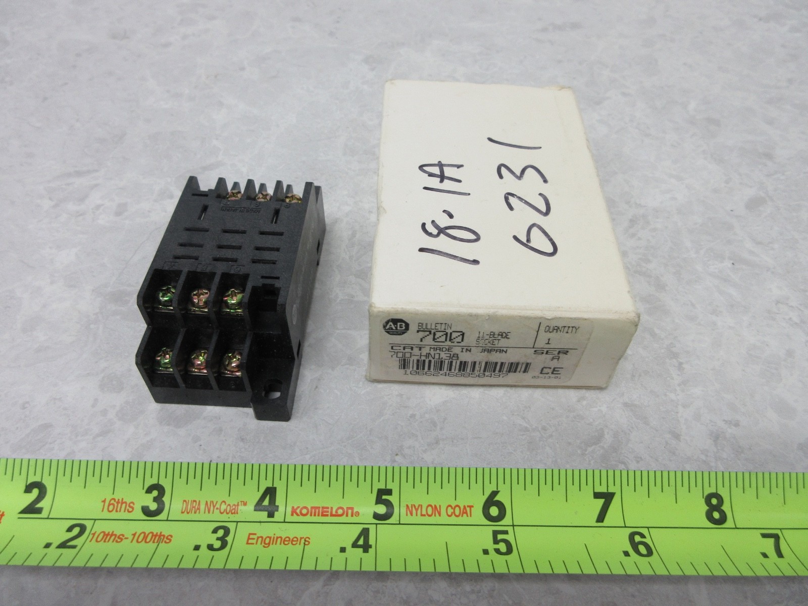 ALLEN BRADLEY 700-HN138 RELAY SOCKET, IA0258