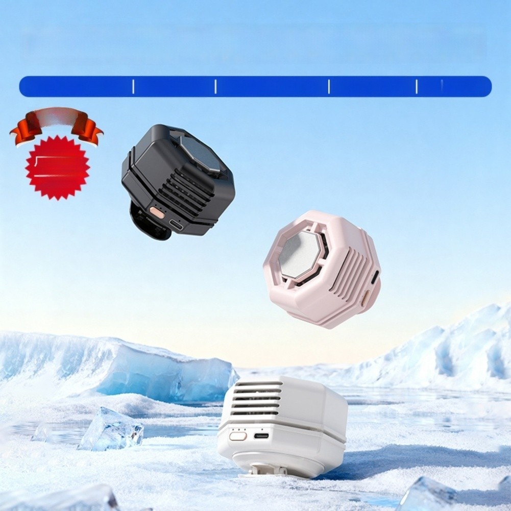 USB Powered Cooling Fan with Clip 3 Levels Quiet Operation 99g Lightweight
