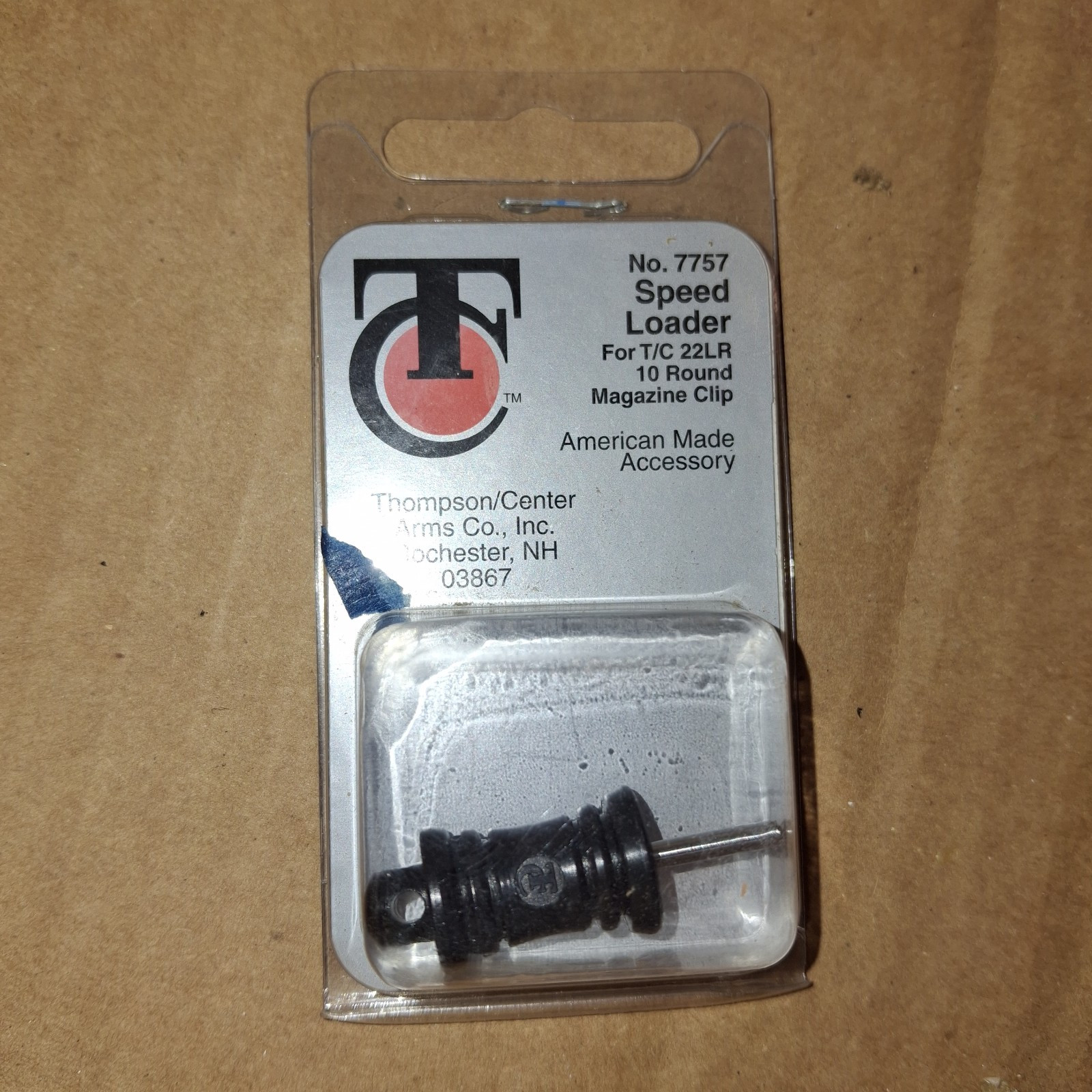 Thompson Center #7757 Speed Loader tool  t/c 10rd rimfire magazines NEW