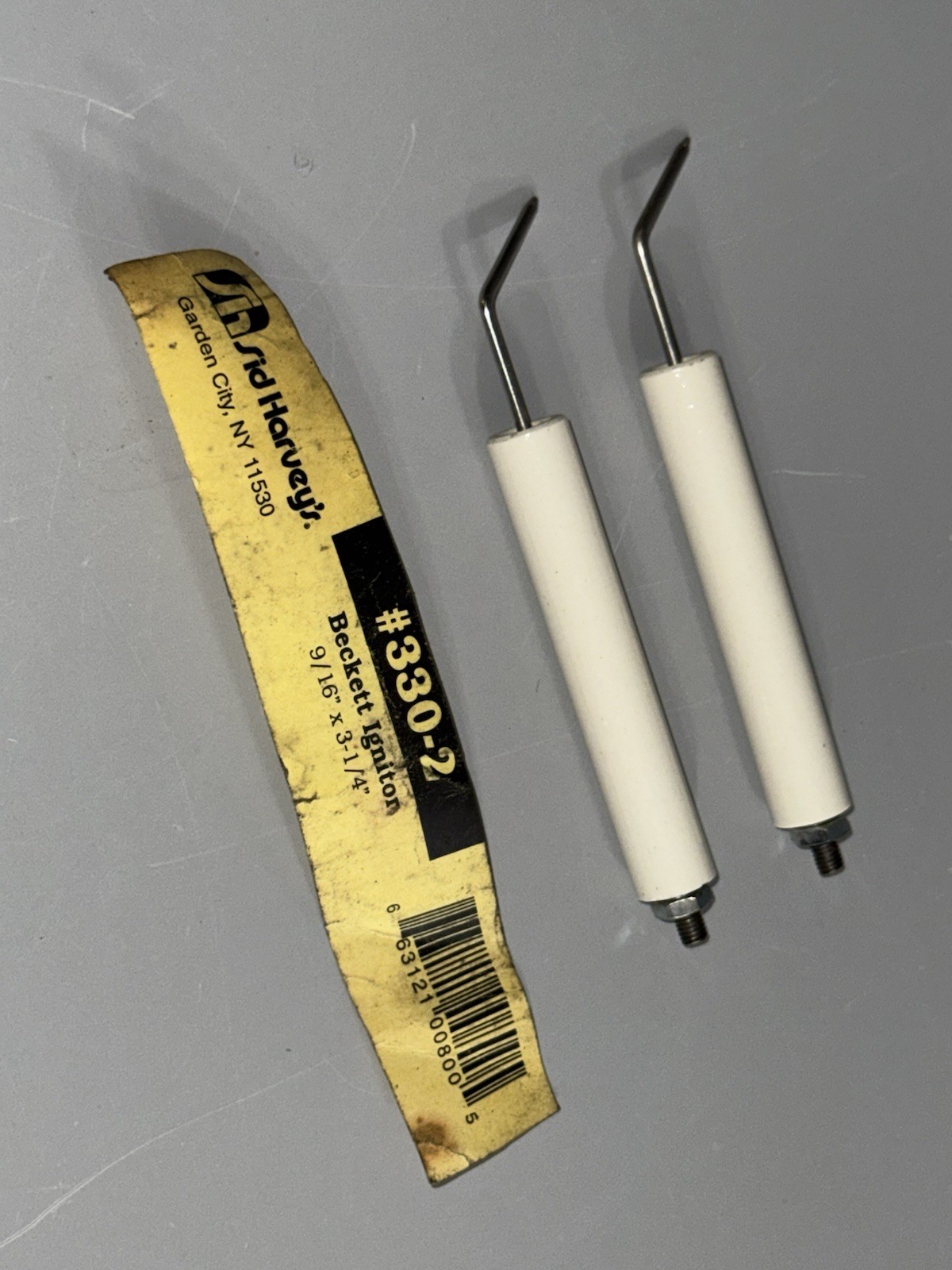 Sid Harvey 330.2 Beckett Electrode Ignitor PAIR of TWO - New