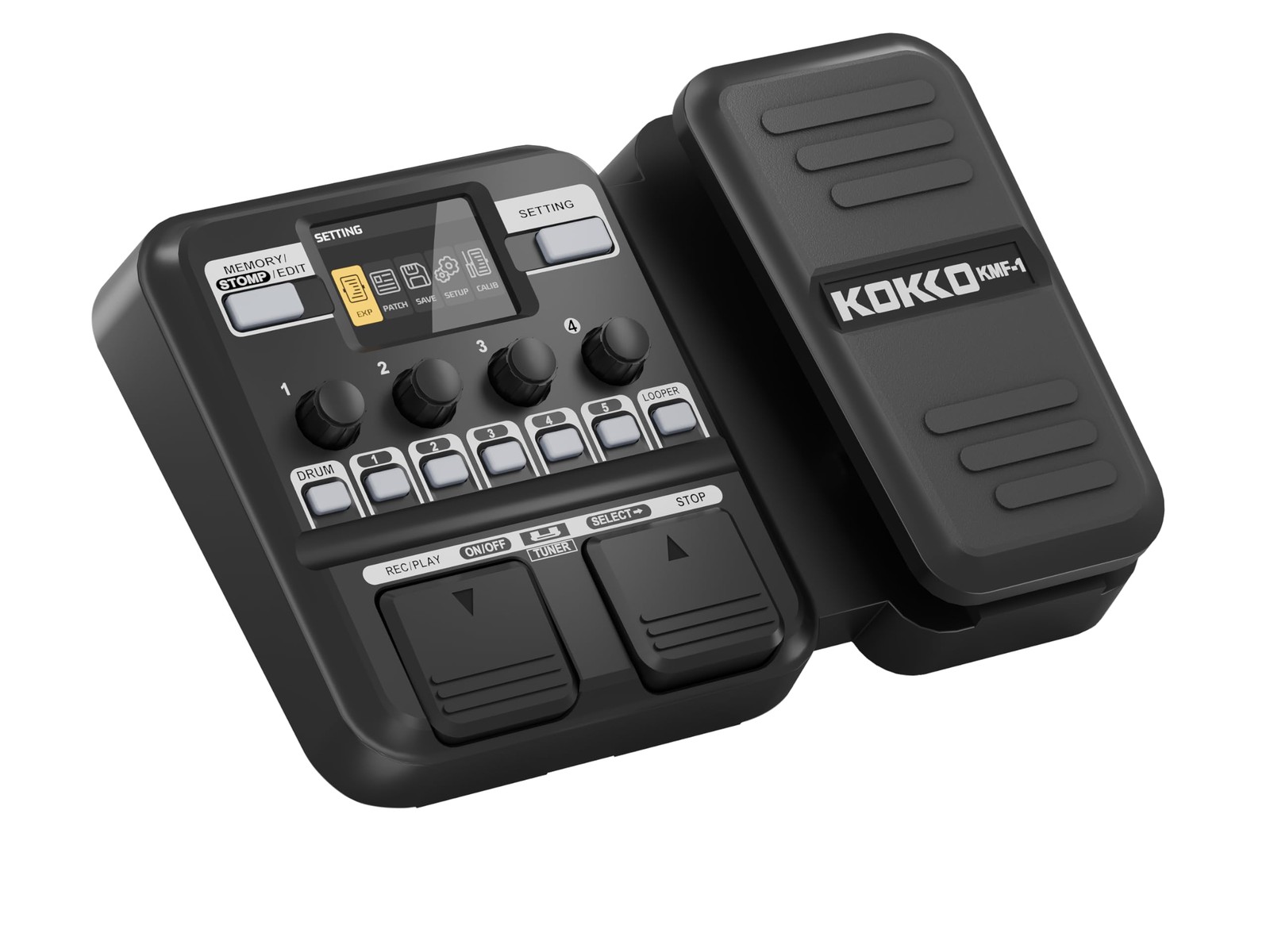 KMF-1 Multi Effects Guitar Pedal, 18 Amp/Cab Guitar Effects Processor with 77...