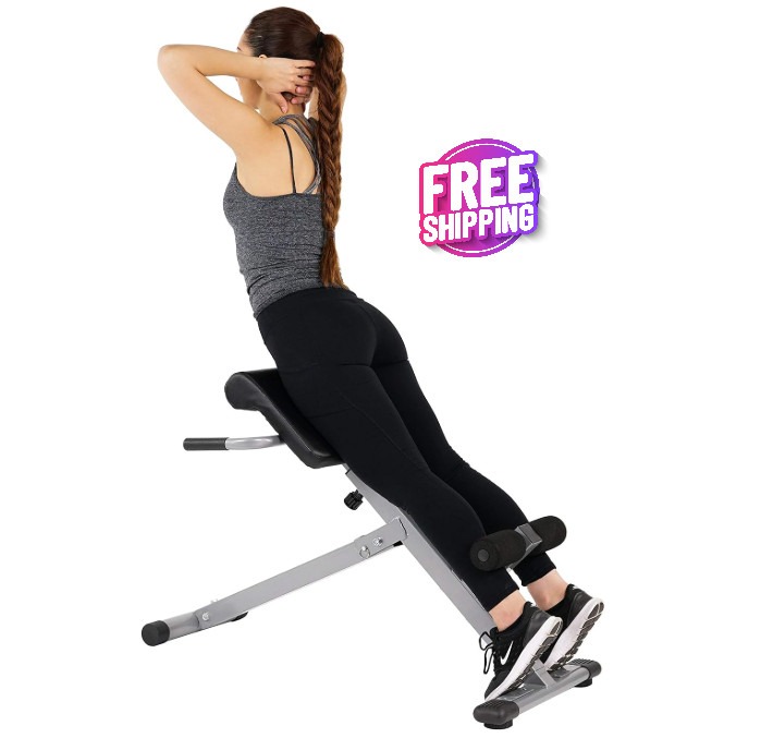 Banco De Abdominales Para Gimnasio En Casa Para Ejercitar Glúteos Y Abdominales