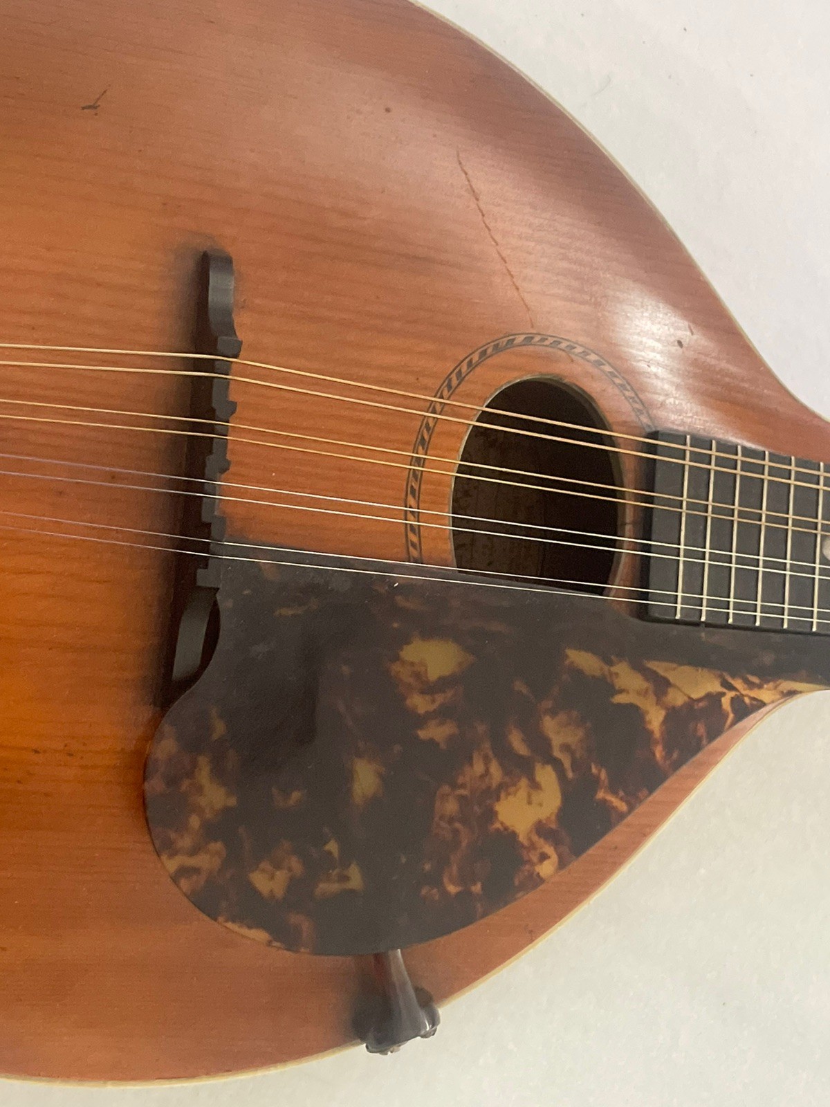 The Gibson 1917 Model A 8 String Mandolin & Case All Original Sounds Great !