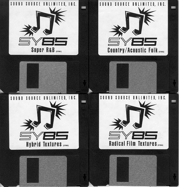 Yamaha SY85 / TG500 • 4 Bank Set of Synth Patches - Digital Download