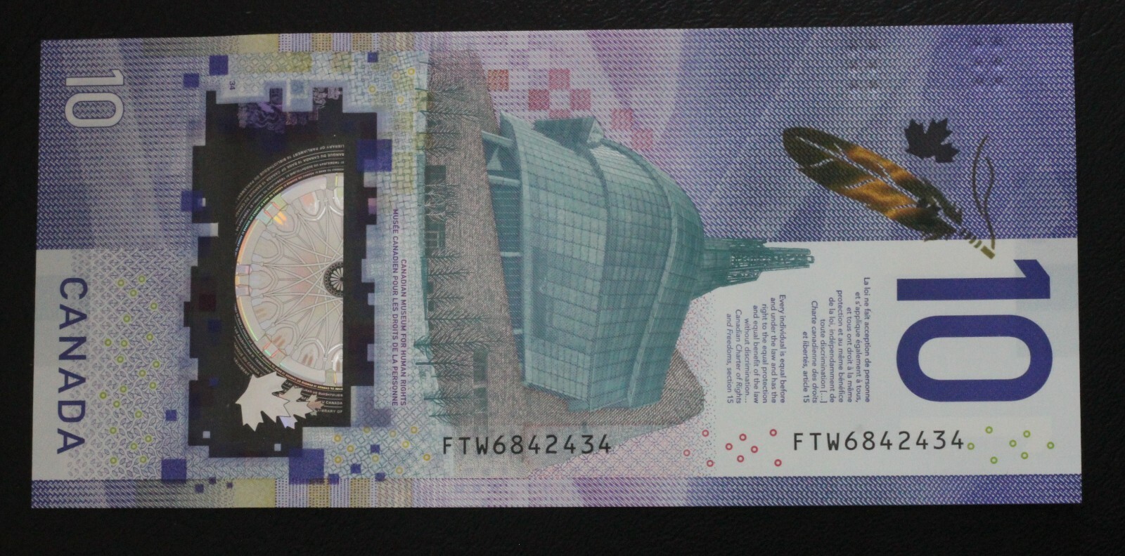 NEW Canada $10 Dollars Banknote - Viola Desmond 2018 UNC