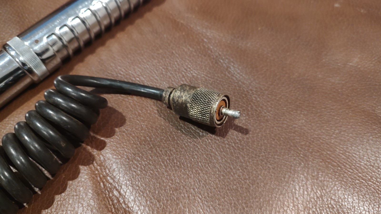 Geiger Muller GM Beta/Gamma Survey Detector Open/Closed Probe with Coiled Cable