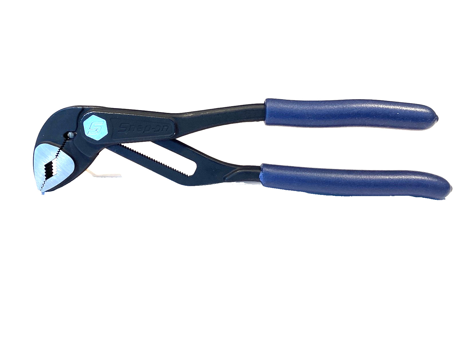 Snap on Tools NEW 10" Power Blue Soft Grip Adjustable Water Pump Pliers AWPBX10