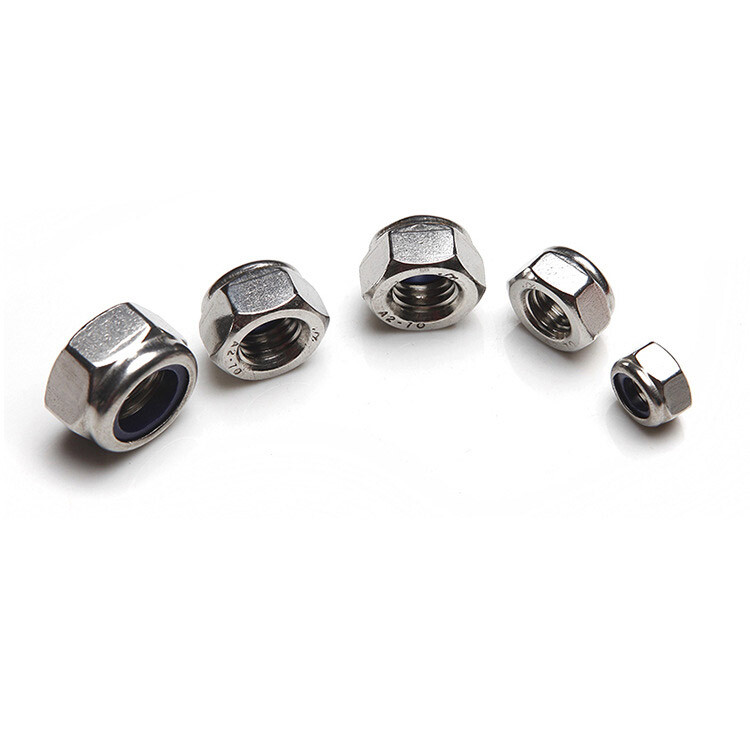 M2-M5 Hex Hexagon Nylon Insert Lock Nut Self–locking Nylock Locknut
