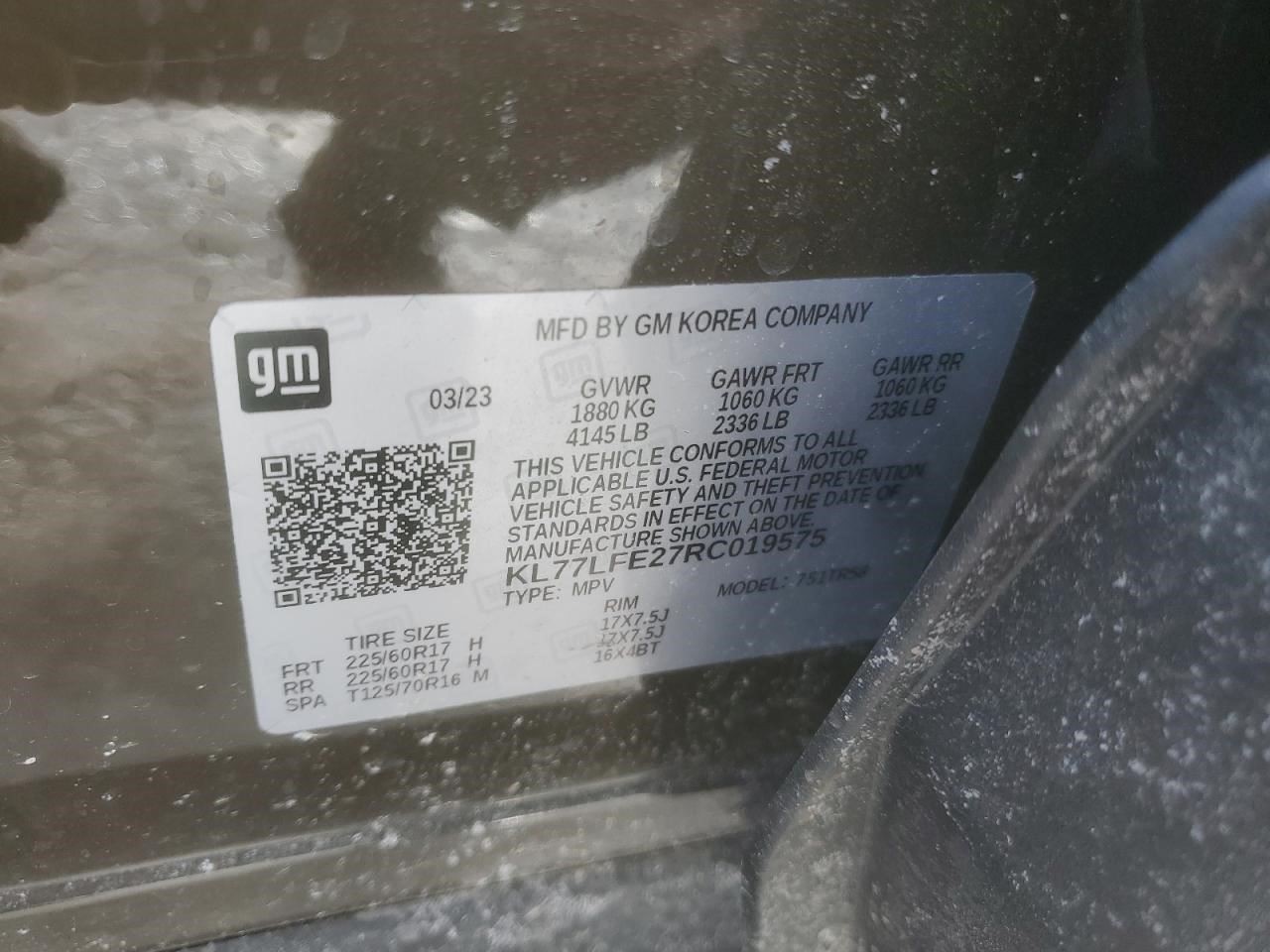 TRAX 2024 Chassis ECM 11690870