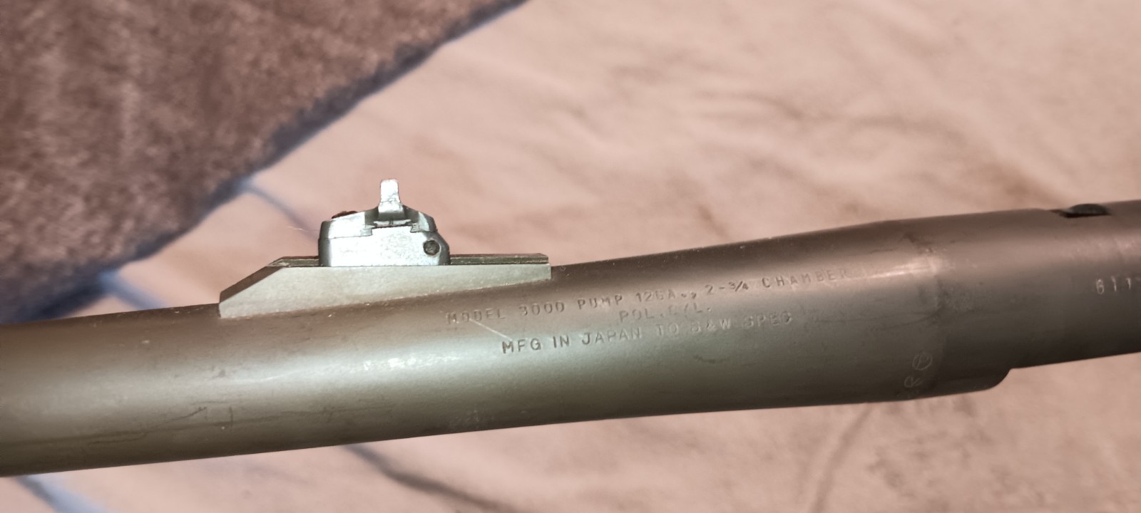 ORIGINAL SMITH & WESSON MODEL 3000 20 INCH 12GU BARREL