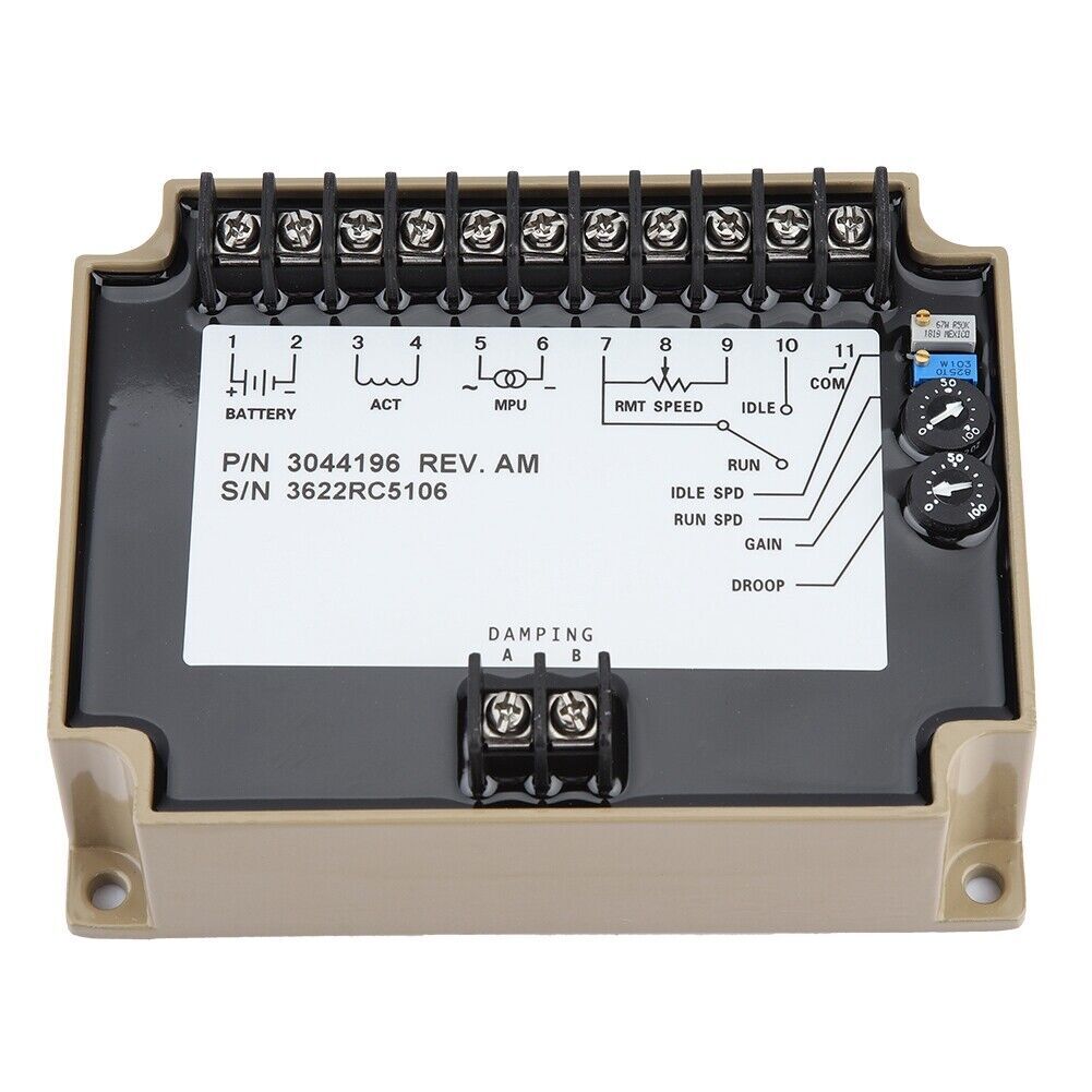 Electronic Speed Controller Governor 3044196 Generator Speed Control Board