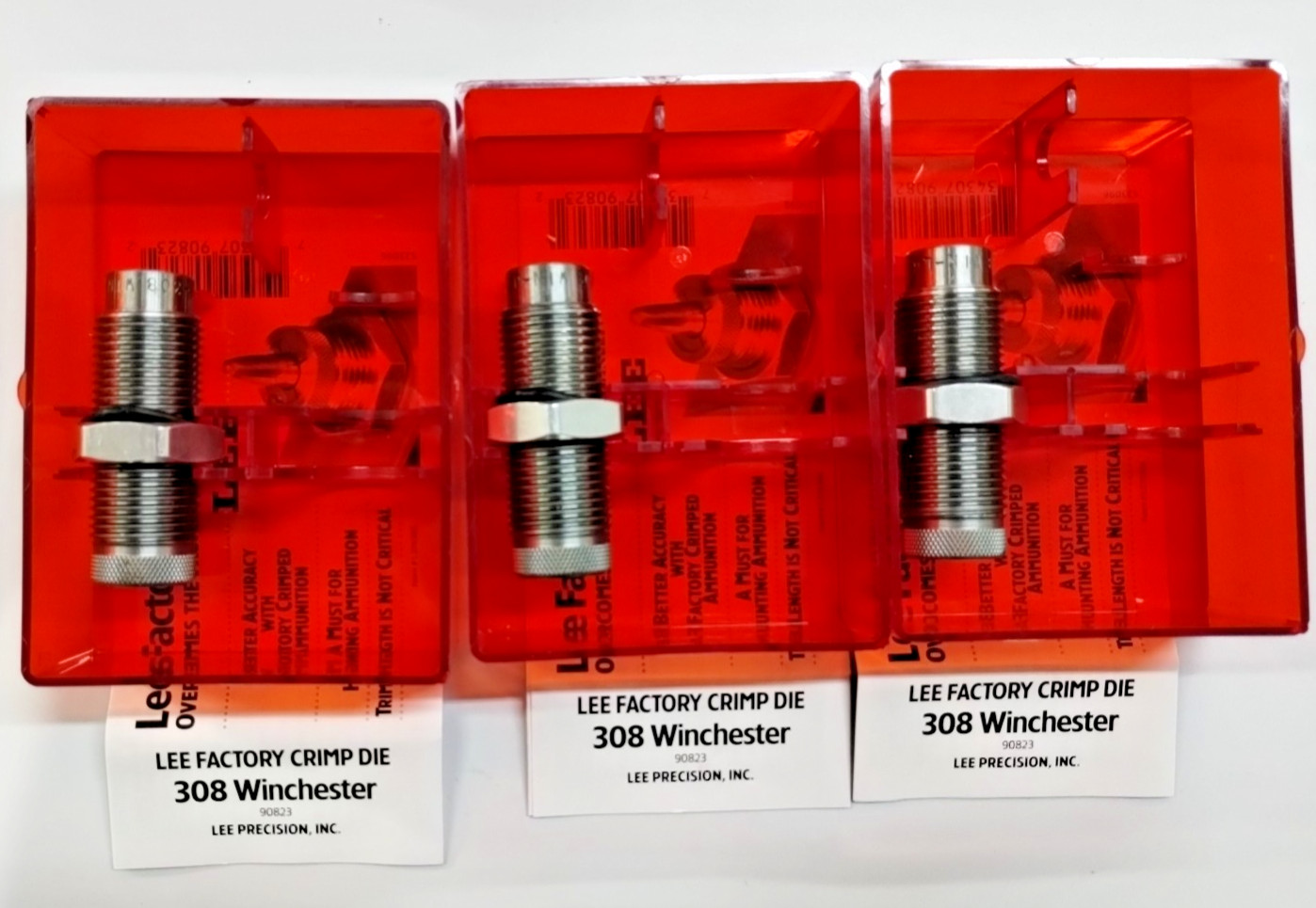 Lee 90823 Factory Crimp Die 308 Winchester 7.62x51 Nato